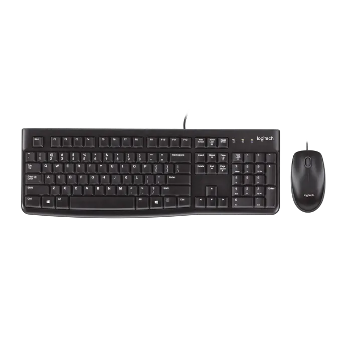 Комплект клавиатура + мышь Logitech MK120