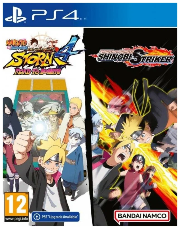 Игра для PS4 Naruto Shippuden Ultimate Ninja Storm 4: Road to Boruto + Naruto to Boruto: Shinobi Striker русские субтитры