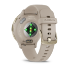 Смарт-часы Garmin Venu 3S 41mm Gold Steel French Gray Case Silicone Band
