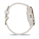 Смарт-часы Garmin Venu 3S 41mm Gold Steel Ivory Case Silicone Band