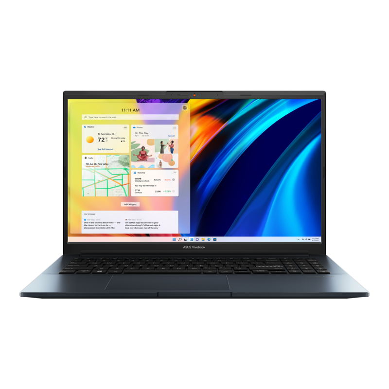 Ноутбук Asus Vivobook 15 M6500QH-HN078 AMD Ryzen 5 5600H 8GB DDR4 256GB SSD NVMe NVIDIA GTX1650 FHD IPS Quiet Blue