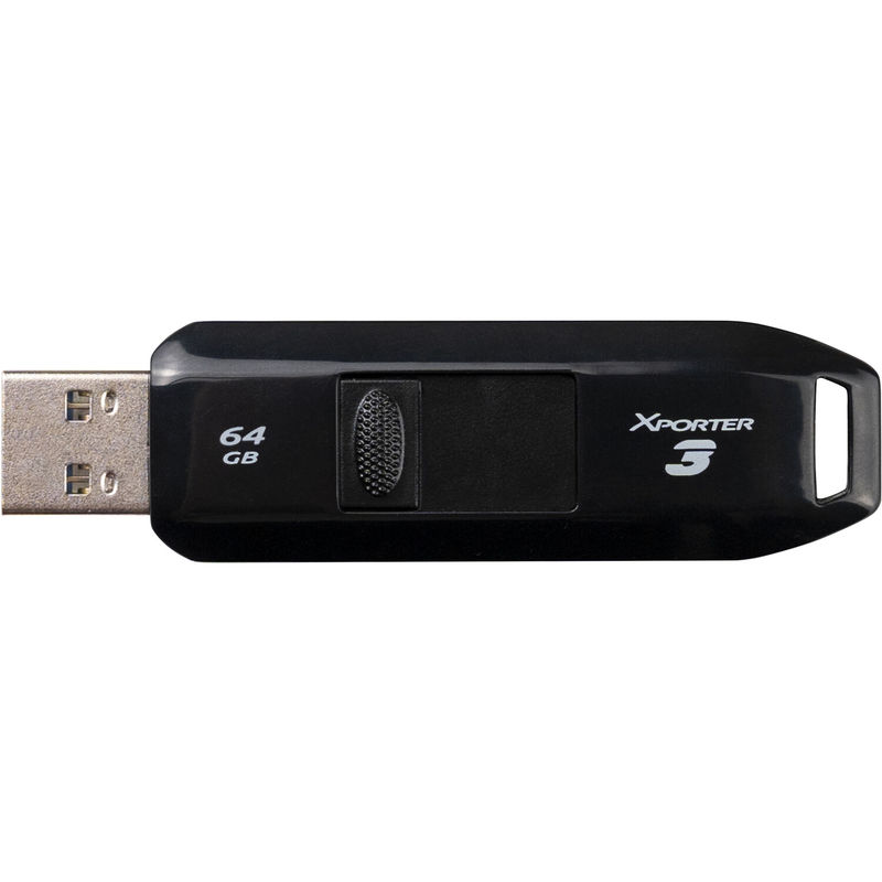 Флешка Patriot Xporter 3 64GB USB 3.2 Black