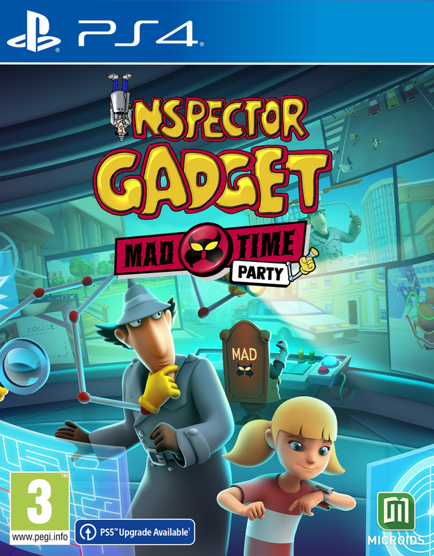 Игра для PS4 Inspector Gadget - Mad Time Party русские субтитры