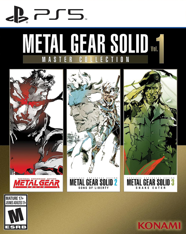 Игра для PS5 Metal Gear Solid Master Collection vol.1 английская версия