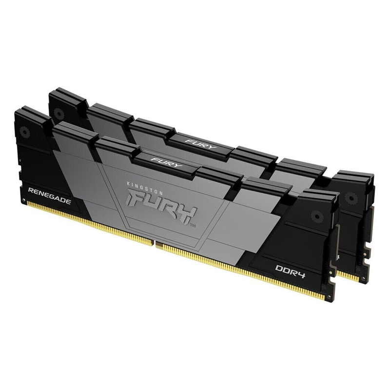 Оперативная память Kingston Fury Renegade Black 32GB (2x16) DIMM DDR4 3200Mhz (KF432C16RB12K2/32)