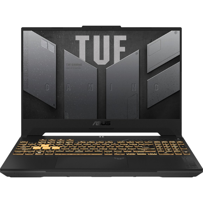 Ноутбук Asus TUF Gaming F15 FX507ZI Intel Core i7-12700H 24GB DDR4 256GB SSD NVMe Nvidia RTX4070 8GB FHD DOS Mecha Grey