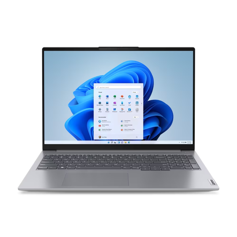 Ноутбук Lenovo ThinkBook 16 G6 Intel Core i7-13700H 8GB DDR5 512GB SSD Intel Iris Xe Graphics WUXGA DOS Arctic Grey