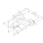 Смеситель для ванны с душем Am.Pm X-Joy F85A10000