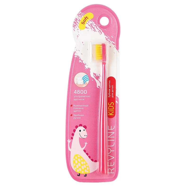 Зубная щетка Revyline Kids S4800 Pink