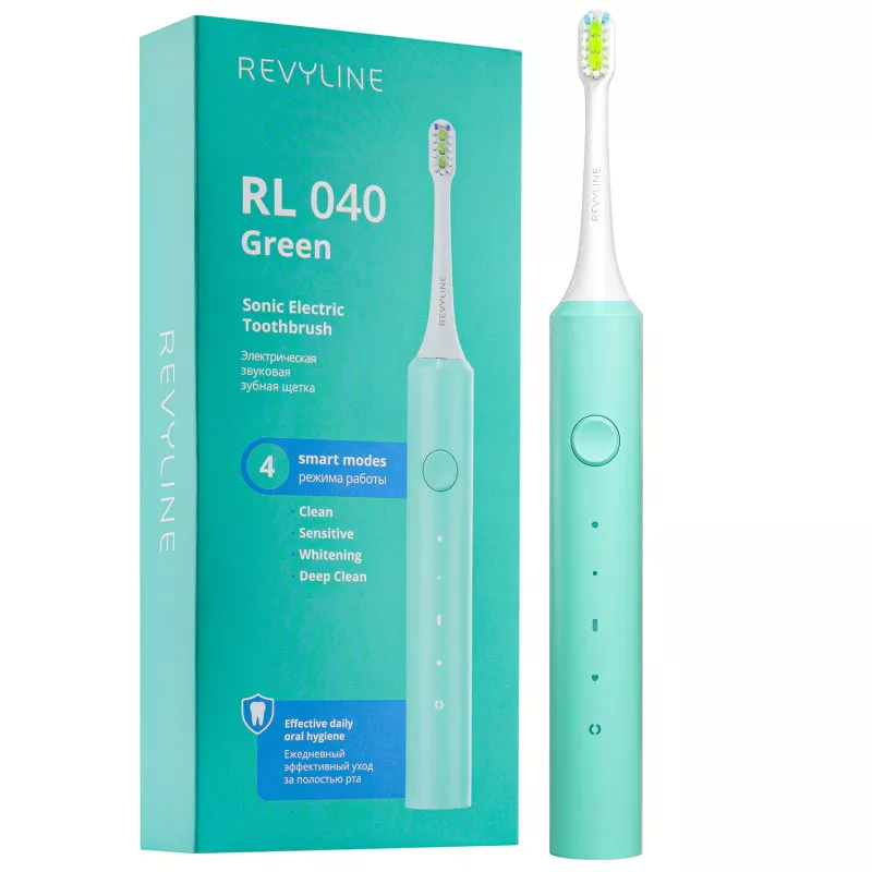 Электрическая зубная щетка Revyline RL 040 Green