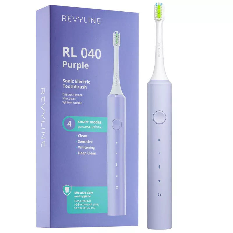 Электрическая зубная щетка Revyline RL 040 Purple