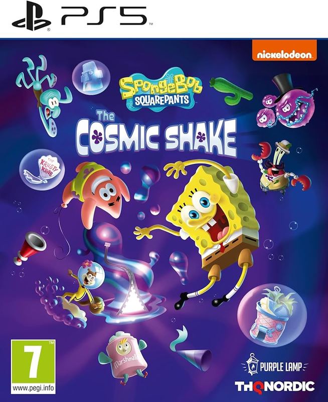 Игра для PS5 SpongeBob SquarePants: The Cosmic Shake русские субтитры