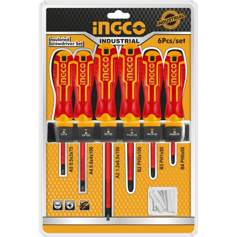 Набор отверток Ingco HKISD0608