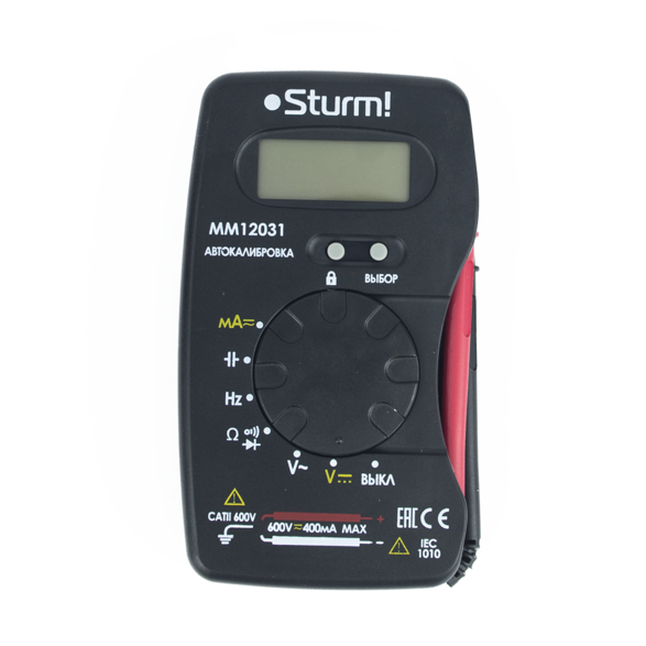 Мультиметр цифровой Sturm MM12031