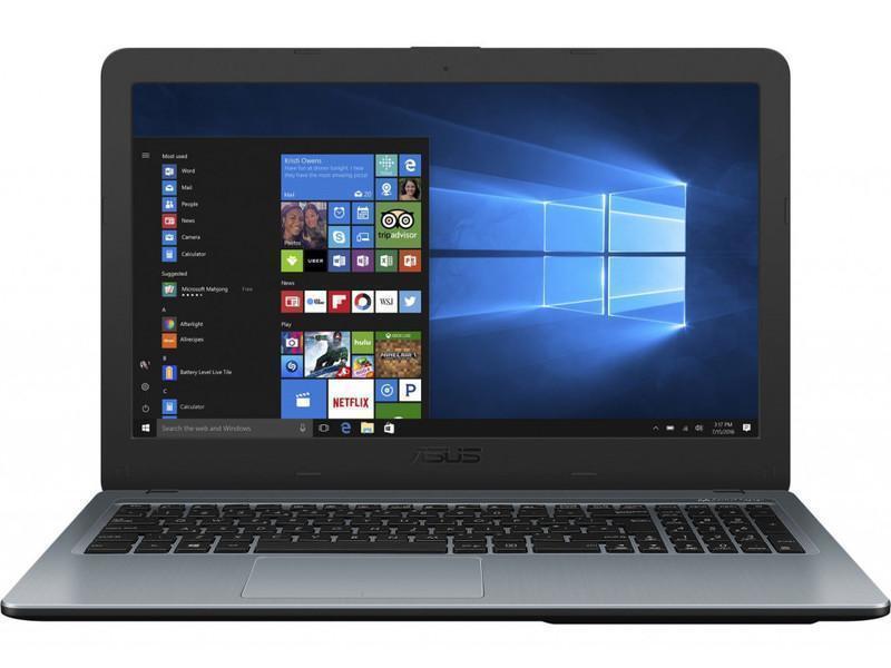 Ноутбук Asus X540UB Intel Core i3-7020U 4GB DDR4 1TB HDD + 256GB SSD Intel HD Graphics 620 Full HD Серебристый