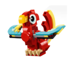 "Конструктор LEGO Creator 3 в 1 31145 ""Дракон-Рыба-Попугай"