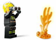 Конструктор LEGO City 60411 "Пожарно-спасательный вертолет"