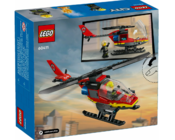 Конструктор LEGO City 60411 "Пожарно-спасательный вертолет"
