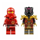 Конструктор LEGO Ninjago 71789 "Битва Кая и Раса на дороге"