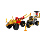 Конструктор LEGO Ninjago 71789 "Битва Кая и Раса на дороге"