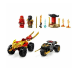 Конструктор LEGO Ninjago 71789 "Битва Кая и Раса на дороге"