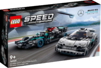 Конструктор LEGO Speed Champions 76909 "Mercedes-AMG F1 W12 E Performance & Mercedes-AMG Project One"