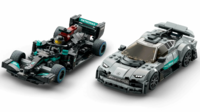 Конструктор LEGO Speed Champions 76909 "Mercedes-AMG F1 W12 E Performance & Mercedes-AMG Project One"