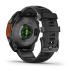 Смарт-часы Garmin Fenix 8 AMOLED 47mm Slate Gray с черным силиконовым ремешком