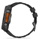 Смарт-часы Garmin Fenix 8 AMOLED 51mm Slate Gray с черным силиконовым ремешком