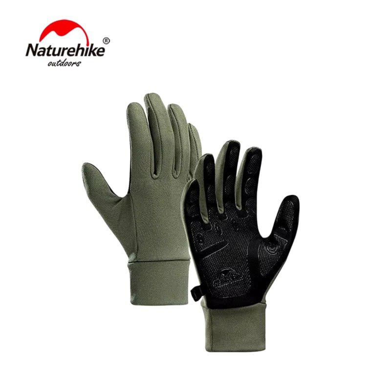 Перчатки Naturehike GL10 (NH20FS032) зеленый M