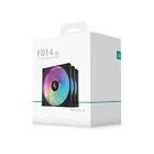 Корпусный вентилятор Deepcool FD14 ARGB 3-in-1 Set Black