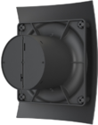 Вентилятор накладной Breeze 4C Matt black D100мм