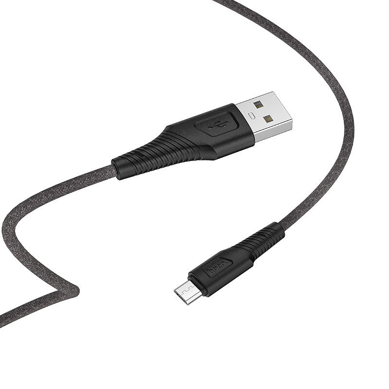 Кабель Hoco X58 Airy USB-A to Micro-USB 1m Black