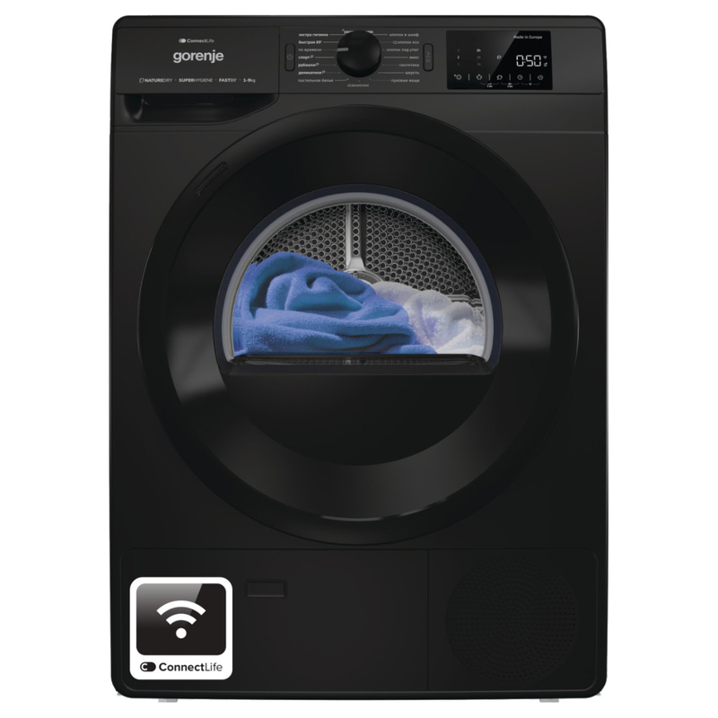 Сушильная машина Gorenje DPNE92GNLWIFI/BC