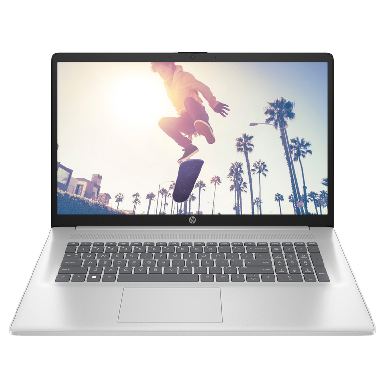 Ноутбук HP 17-cp3005dx AMD Ryzen 5 7430U 32GB DDR4 2TB SSD NVMe IPS 1920х1080 W11 Natural Silver