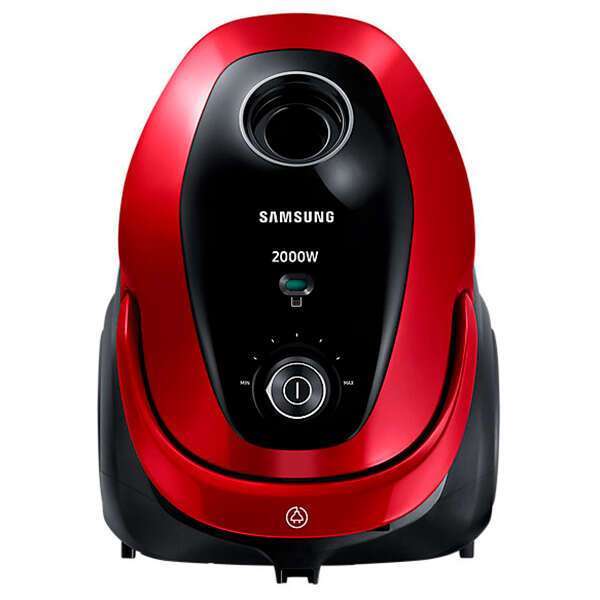 Пылесос Samsung VC20M253AWR/EV красный