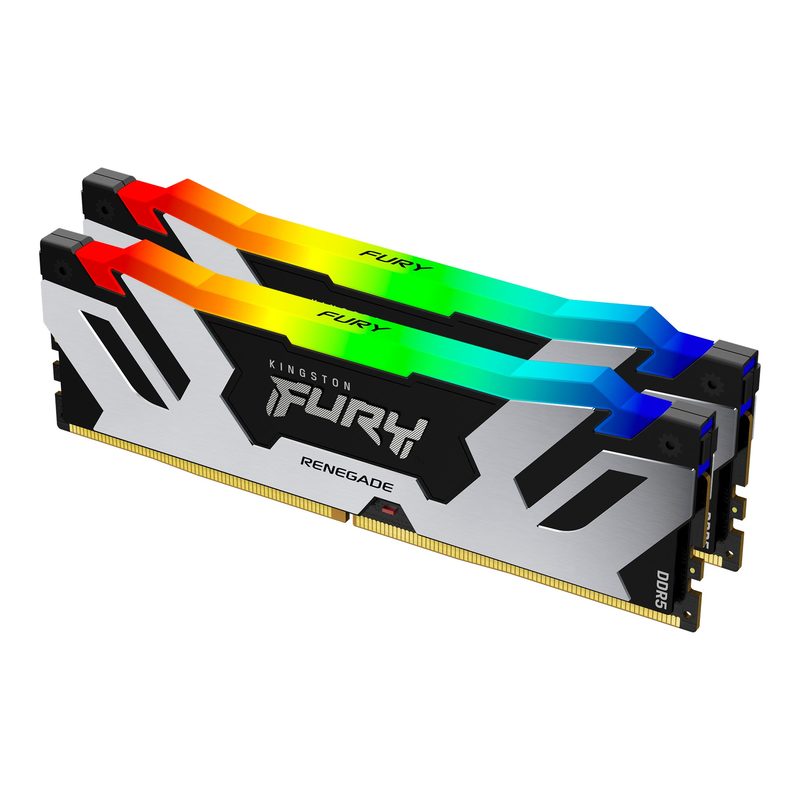 Оперативная память Kingston Fury Renegade RGB XMP KF564C32RSAK2-64 Kit 2x32GB DIMM DDR5 6400MHz
