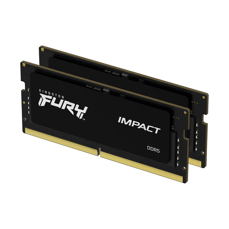 Оперативная память Kingston Fury Impact KF556S40IBK2-32 Kit 2x16 SODIMM DDR5 5600MHz