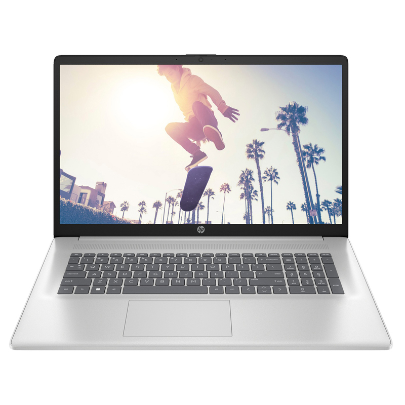 Ноутбук HP 17-cp3005 AMD Ryzen 5 7430U 64GB DDR4 1TB SSD NVMe IPS 1920х1080 W11 Natural Silver