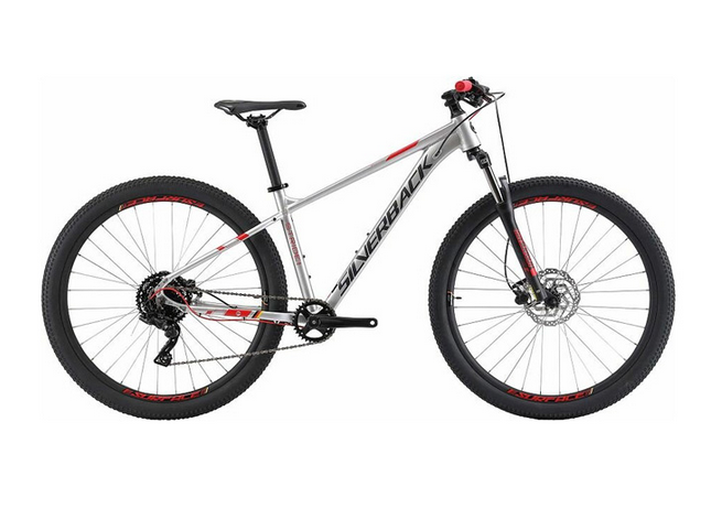 Велосипед Stride 29 M sport (deore) (420mm) red silver 23