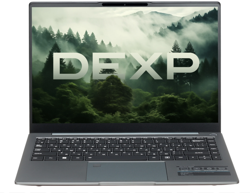 Ноутбук Dexp Atlas M14-I3W303 intel Core i3 1215U 16GB DDR4 256GB SSD 14" IPS FHD WIN11 Grey