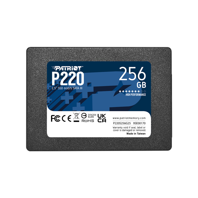 Накопитель Patriot P220 256GB 2.5 SATA