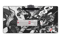 Коврик Ardor Gaming GM-XXL Asia Dragon Black and White