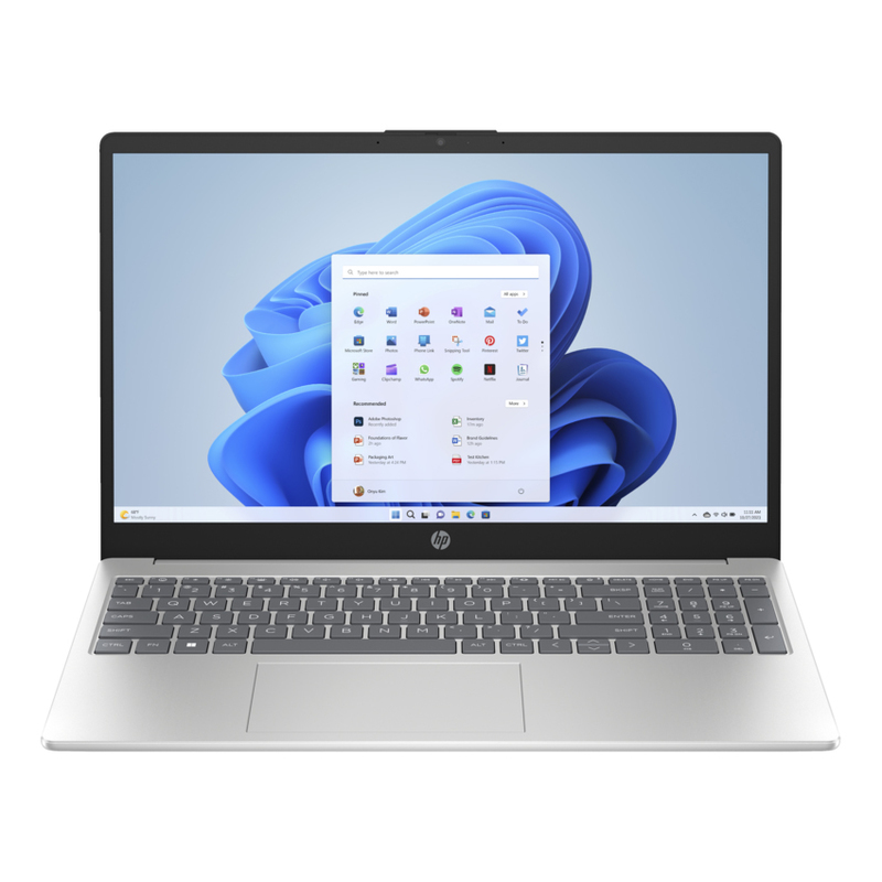 Ноутбук HP 15-fd0095ne Intel Core i5-1235U 24GB DDR4 512GB SSD NVMe IPS 1920x1080 W11 Natural Silver