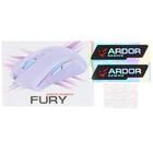 Мышь Ardor Gaming Fury фиолетовая