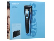 Машинка для стрижки Dexp HC-0130RB черный/синий