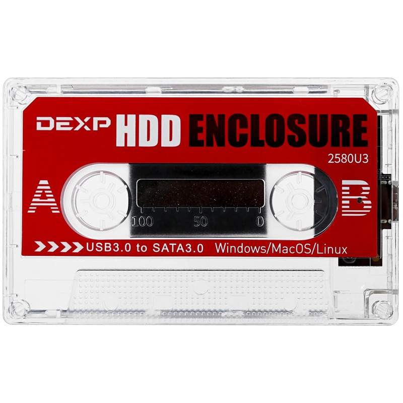 Внешний корпус для накопителя Dexp 2580U3