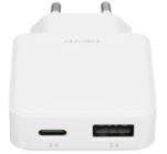 Сетевое зарядное устройство Dexp GaN SuperSlim IET25CD белый