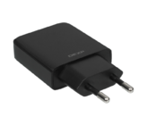 Сетевое зарядное устройство Dexp GaN SuperSlim IET25CD черный