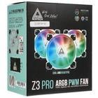 Комплект корпусных вентиляторов Montech Z3 Pro ARGB PWM Fan
